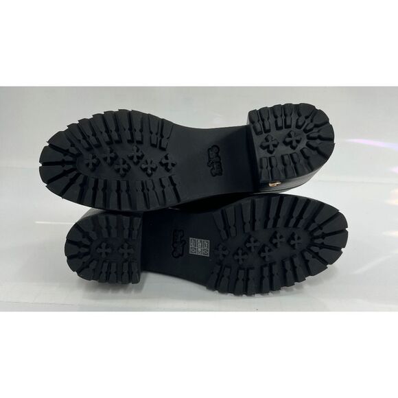 COACH Women's Joy Lug Sole Boots - Dark Cranberry 5.5B - Picture 6 of 8